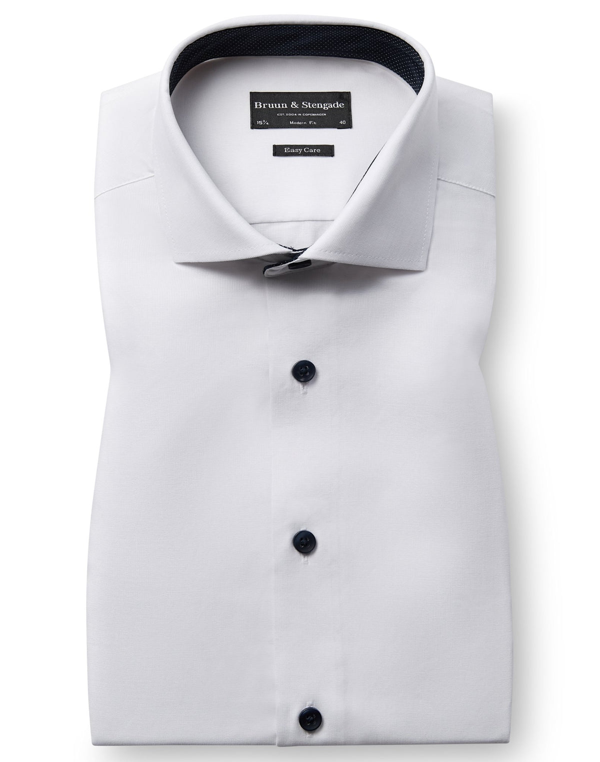 BS Andani Modern Fit Shirt - White
