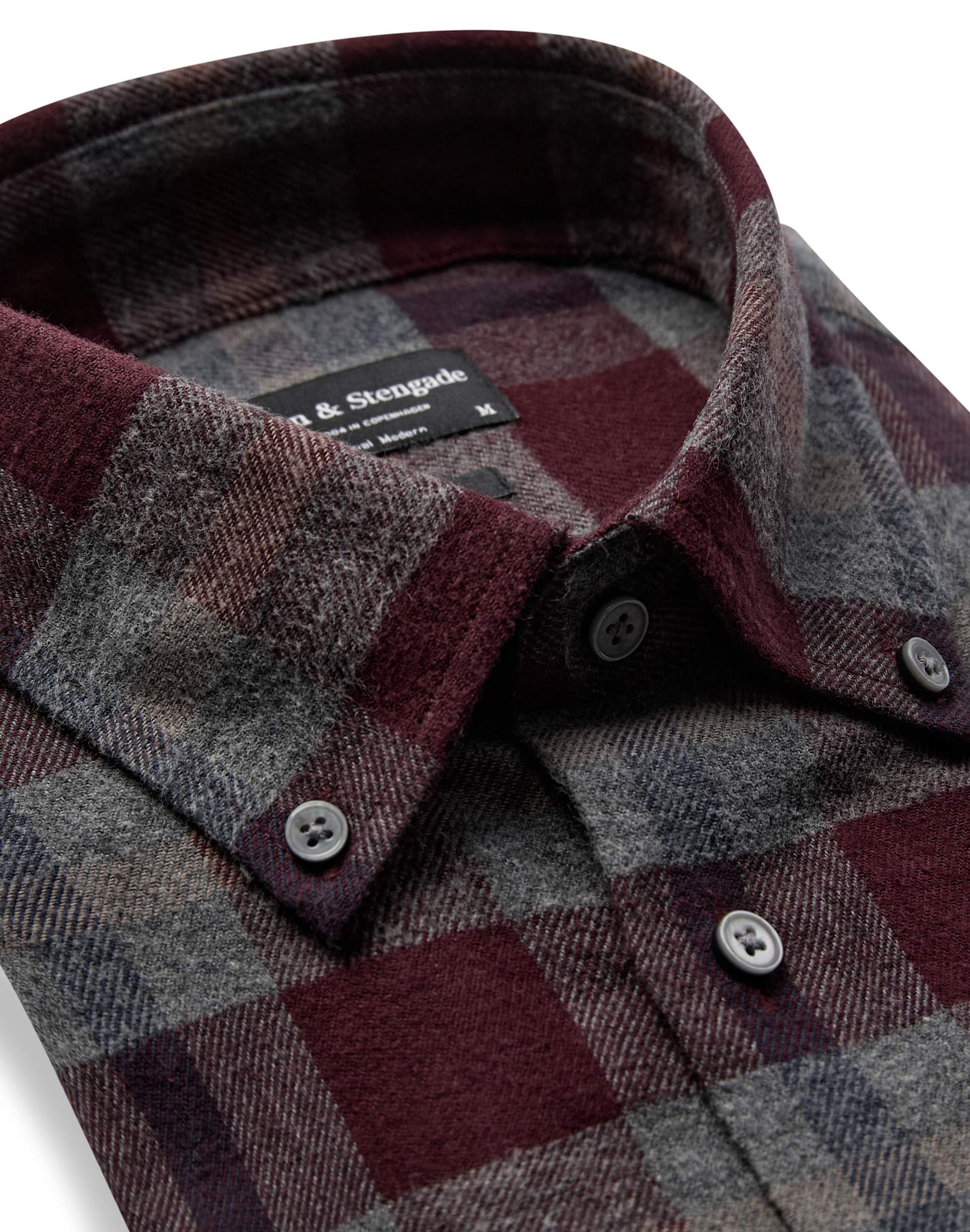 BS Letsie Casual Modern Fit Shirt - Wine