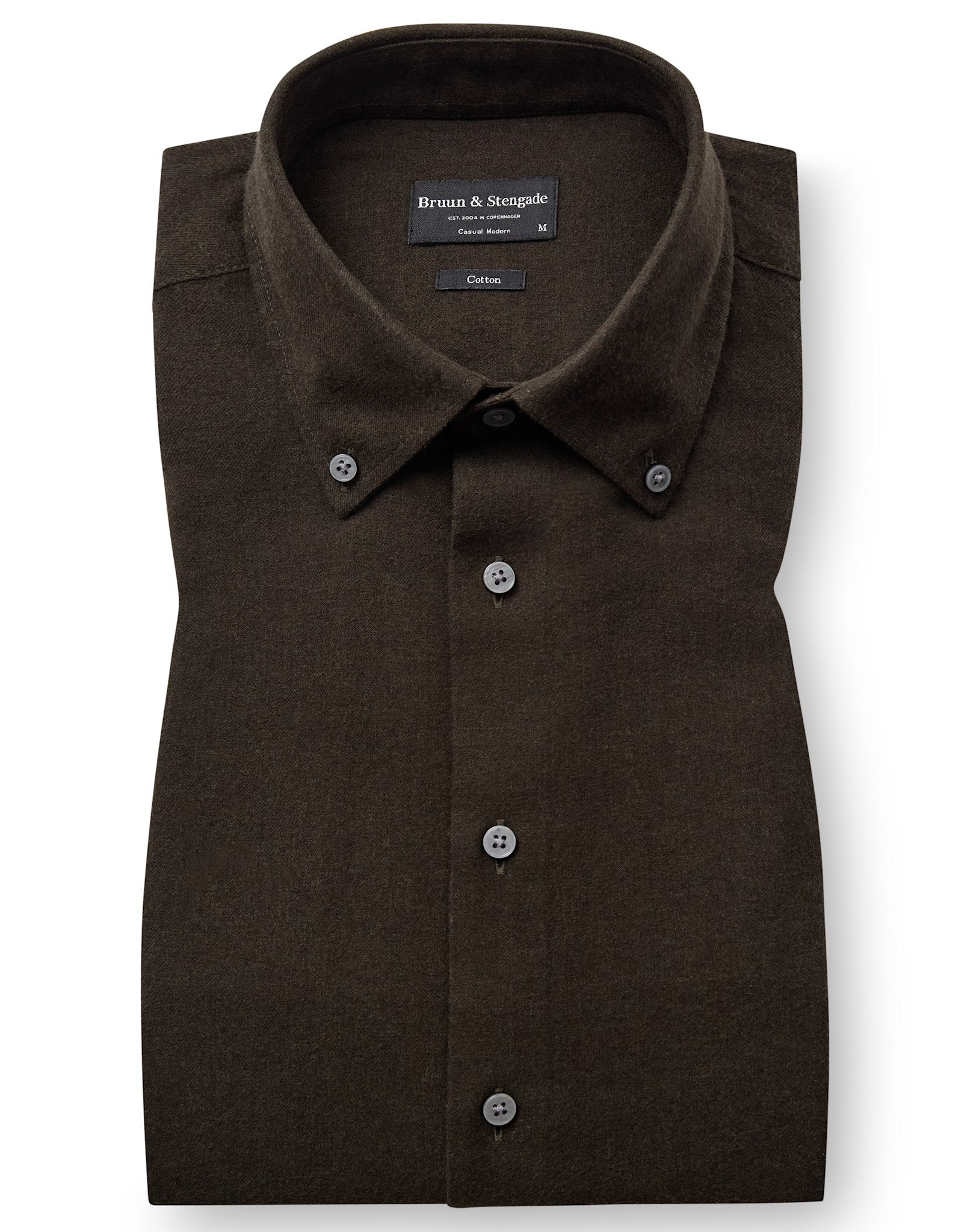 BS Akihito Casual Modern Fit Shirt - Green