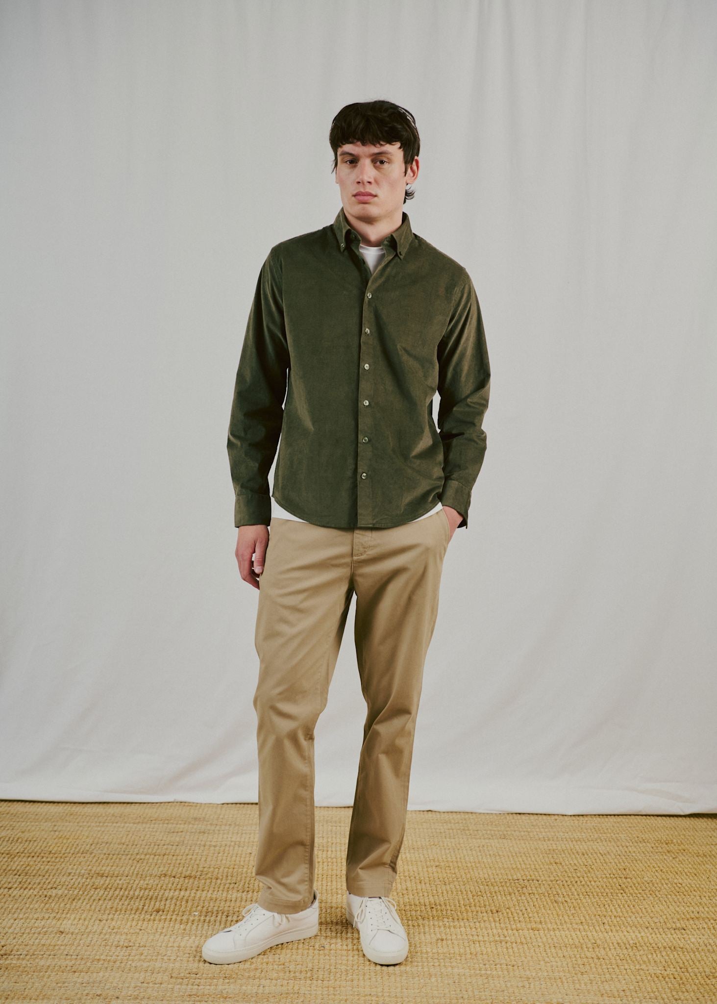 BS Osei Casual Modern Fit Shirt - Green