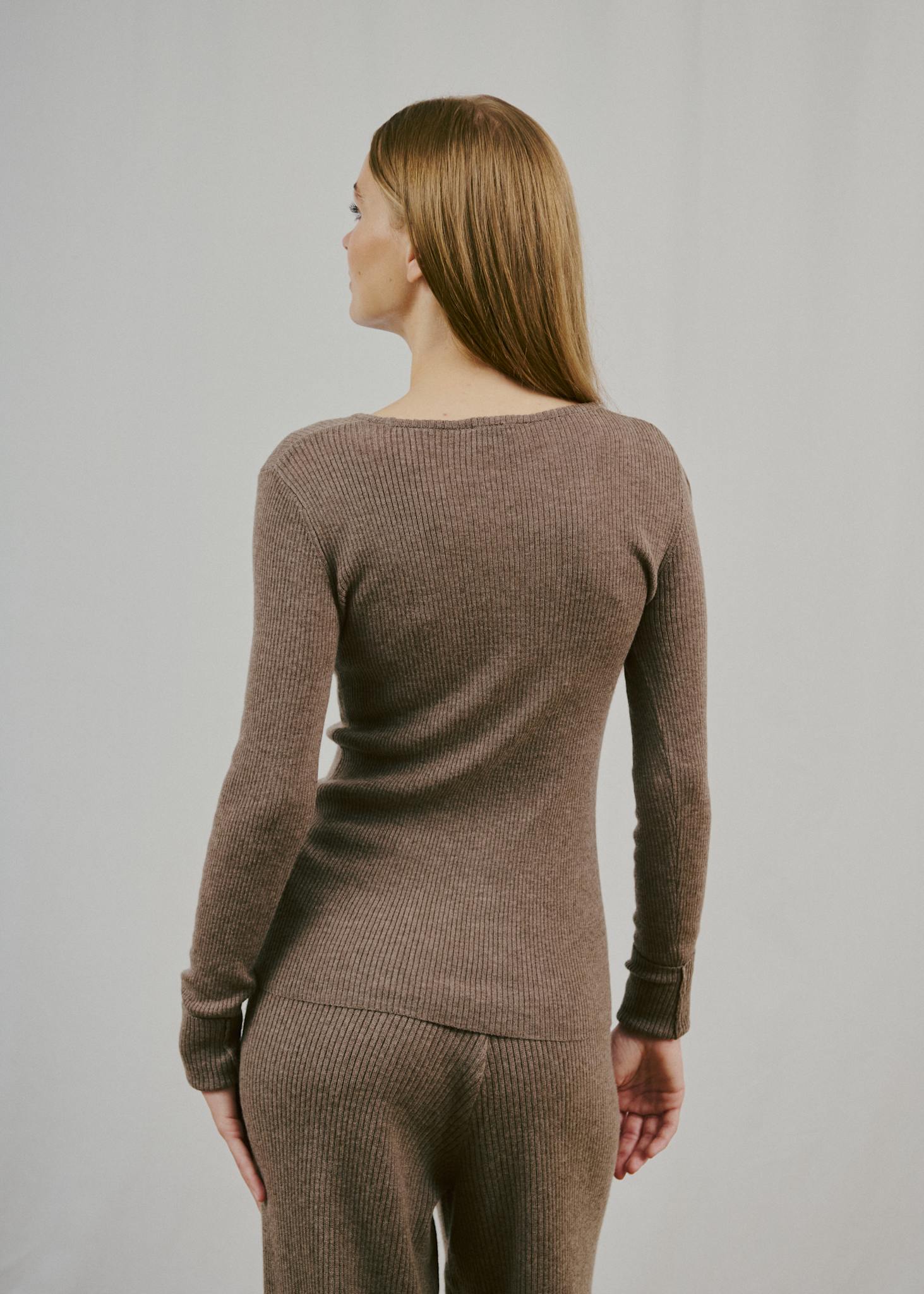 BS Asdis Regular Fit Knitwear - Mole