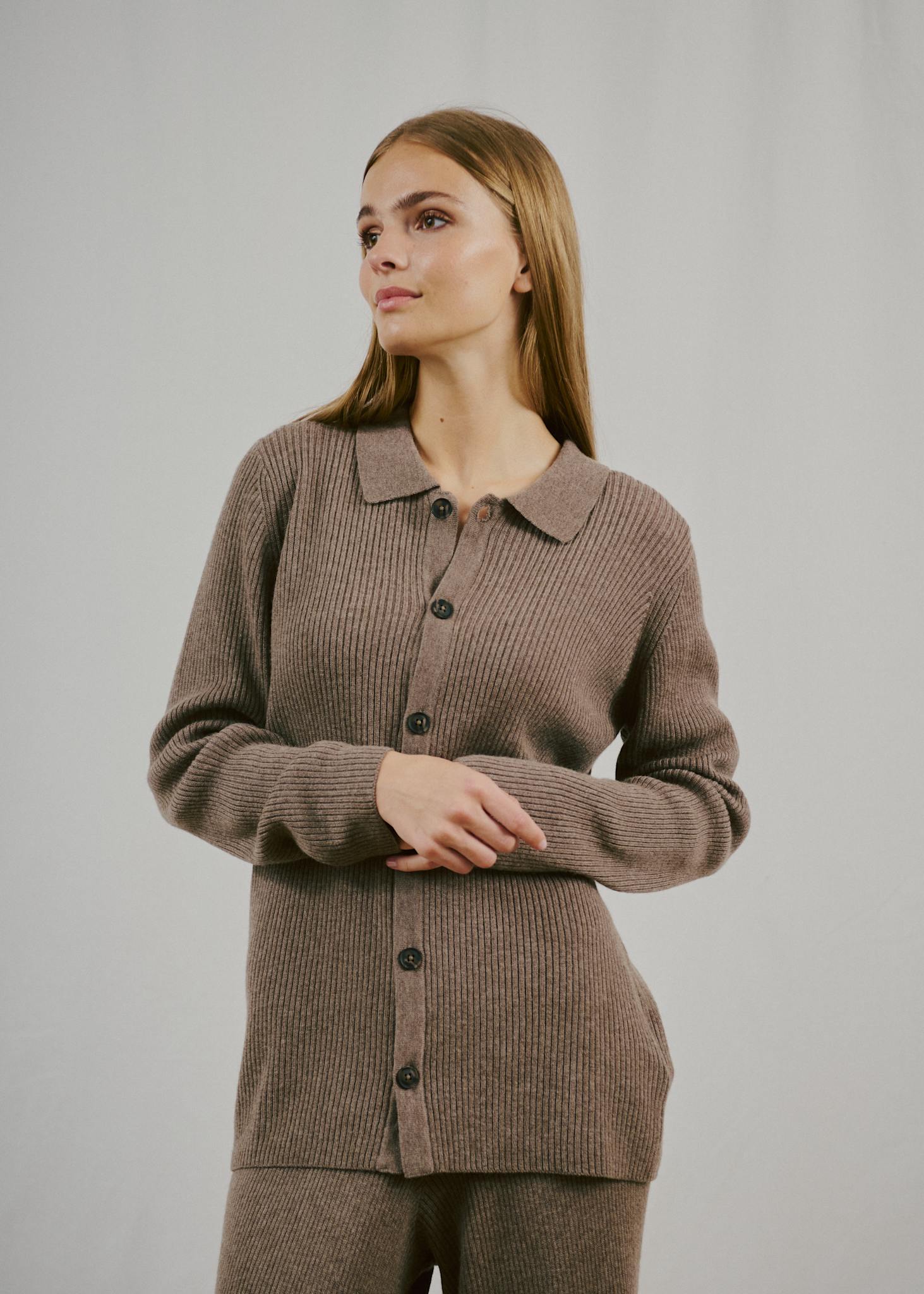 BS Adelheid Regular Fit Knitwear - Mole