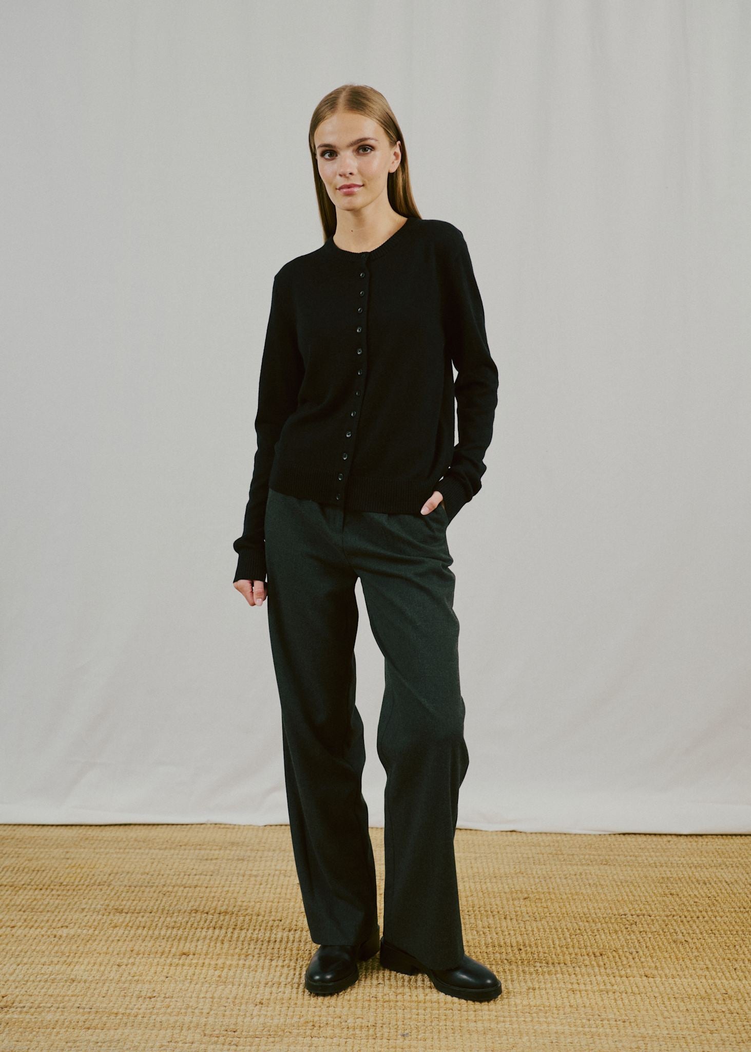 BS Edel Regular Fit Knitwear - Black