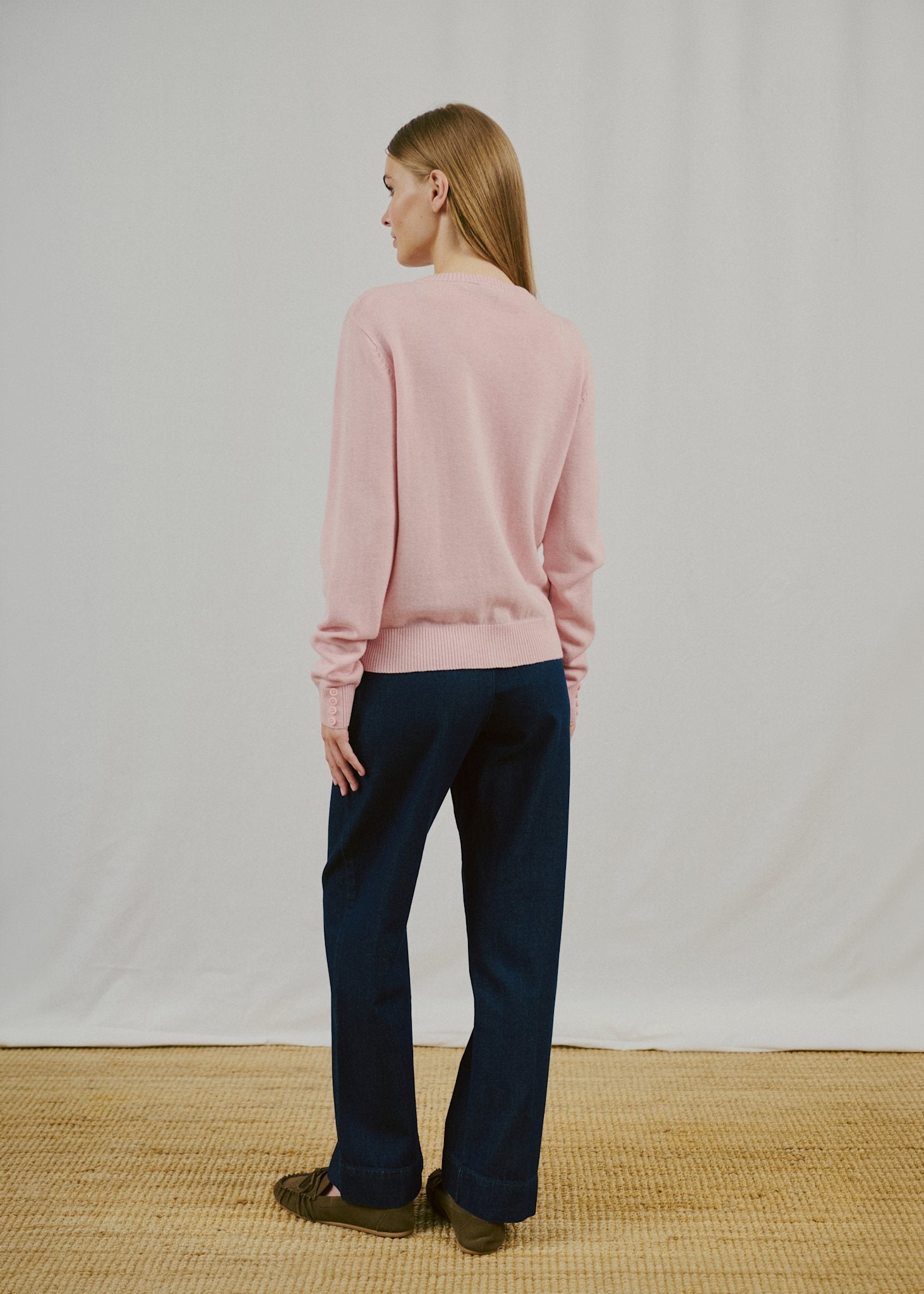 BS Edel Regular Fit Knitwear - Chalk Pink