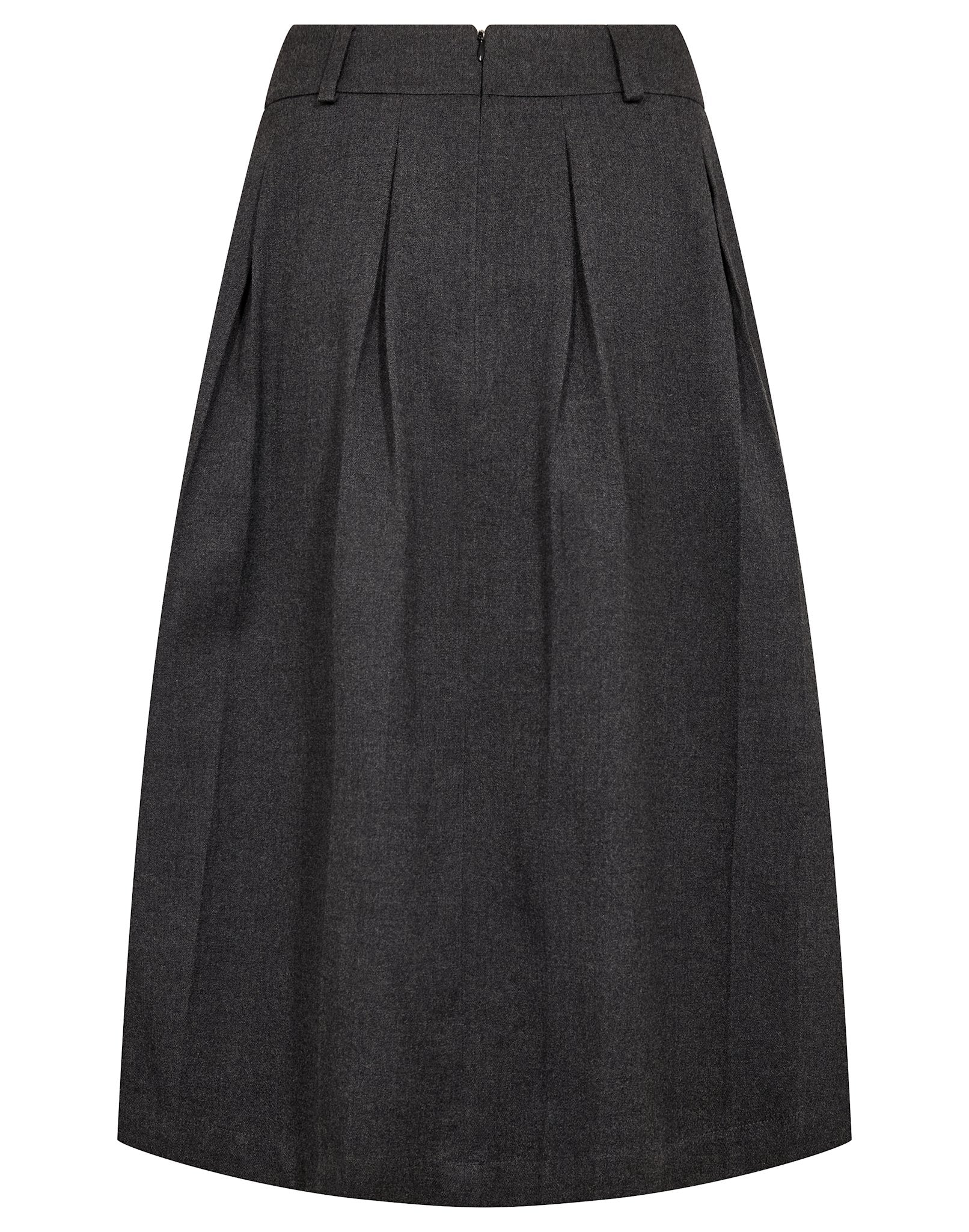 BS Elke Regular Fit Skirt - Dark Grey