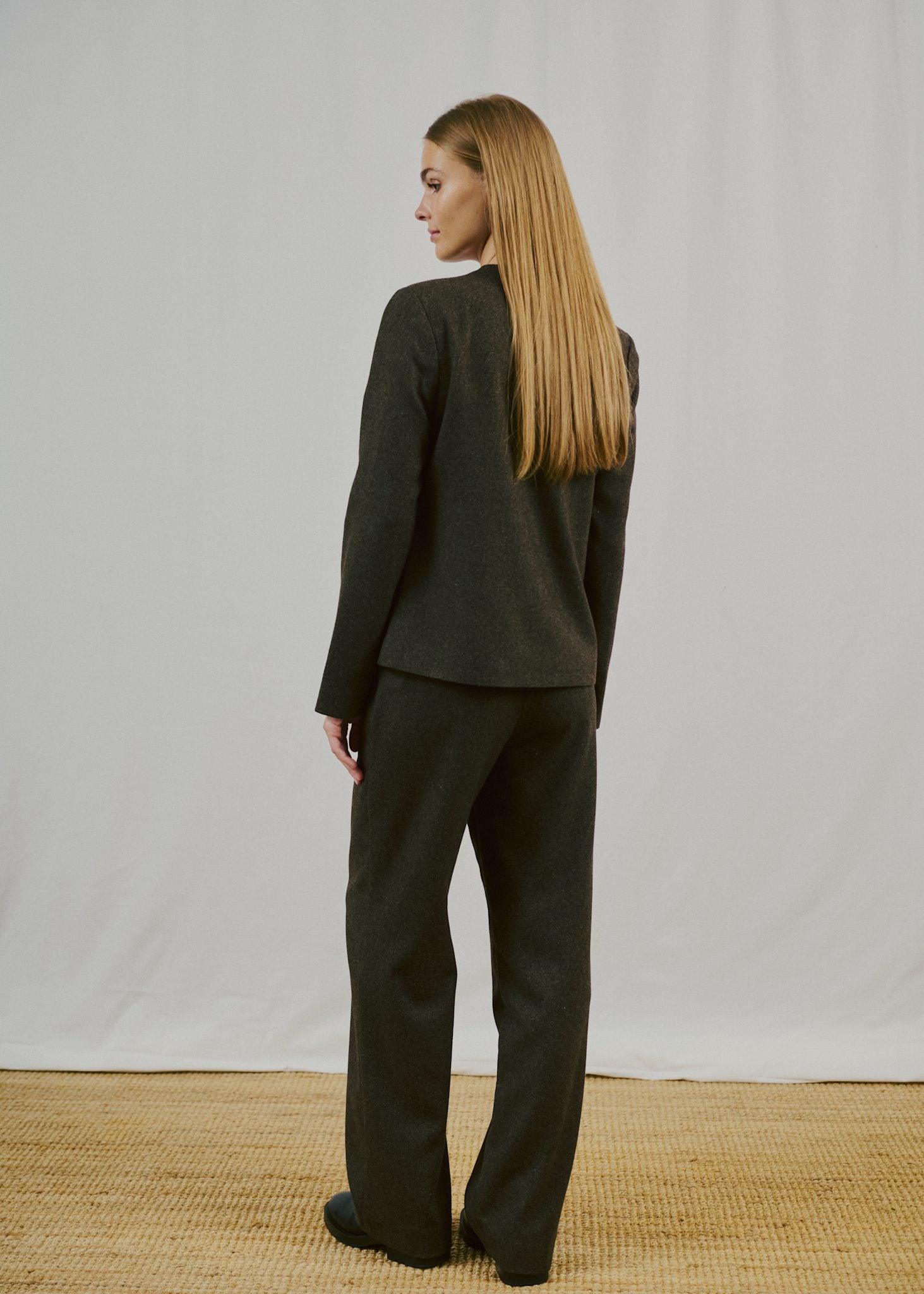 BS Heike Regular Fit Suit Pants - Dark Brown