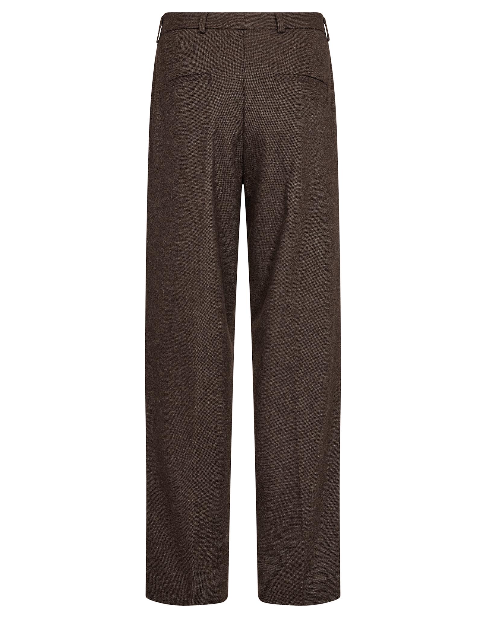 BS Heike Regular Fit Suit Pants - Dark Brown