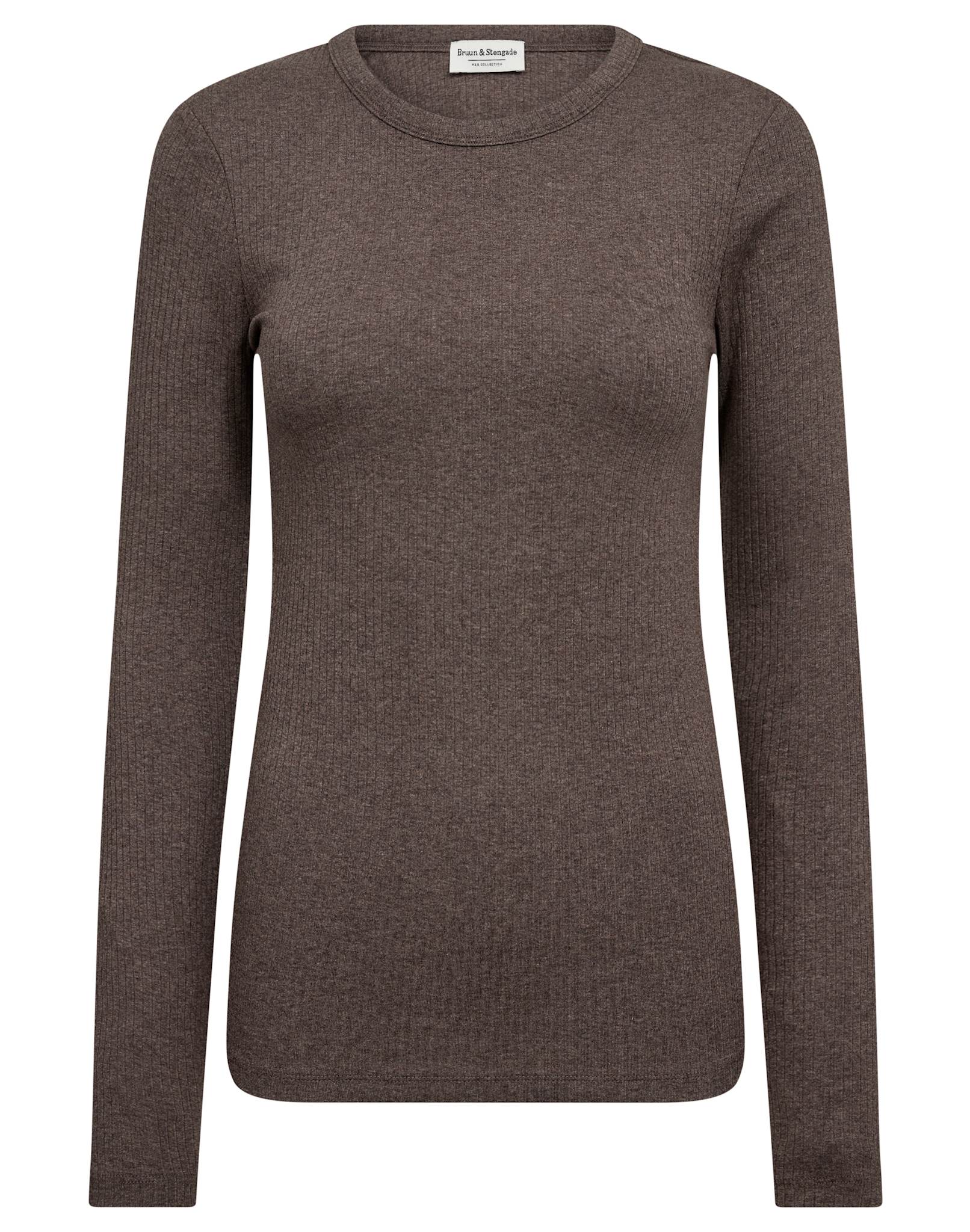 BS Margrethe Regular Fit Top - Brown