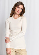 BS Margrethe Regular Fit Top - Off White