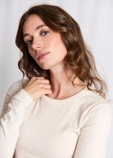 BS Margrethe Regular Fit Top - Off White