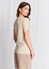 BS Abelone Slim Fit T-Shirt - Sand