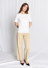 BS Abelone Slim Fit T-Shirt - White