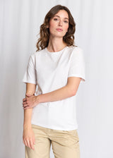 BS Abelone Slim Fit T-Shirt - White