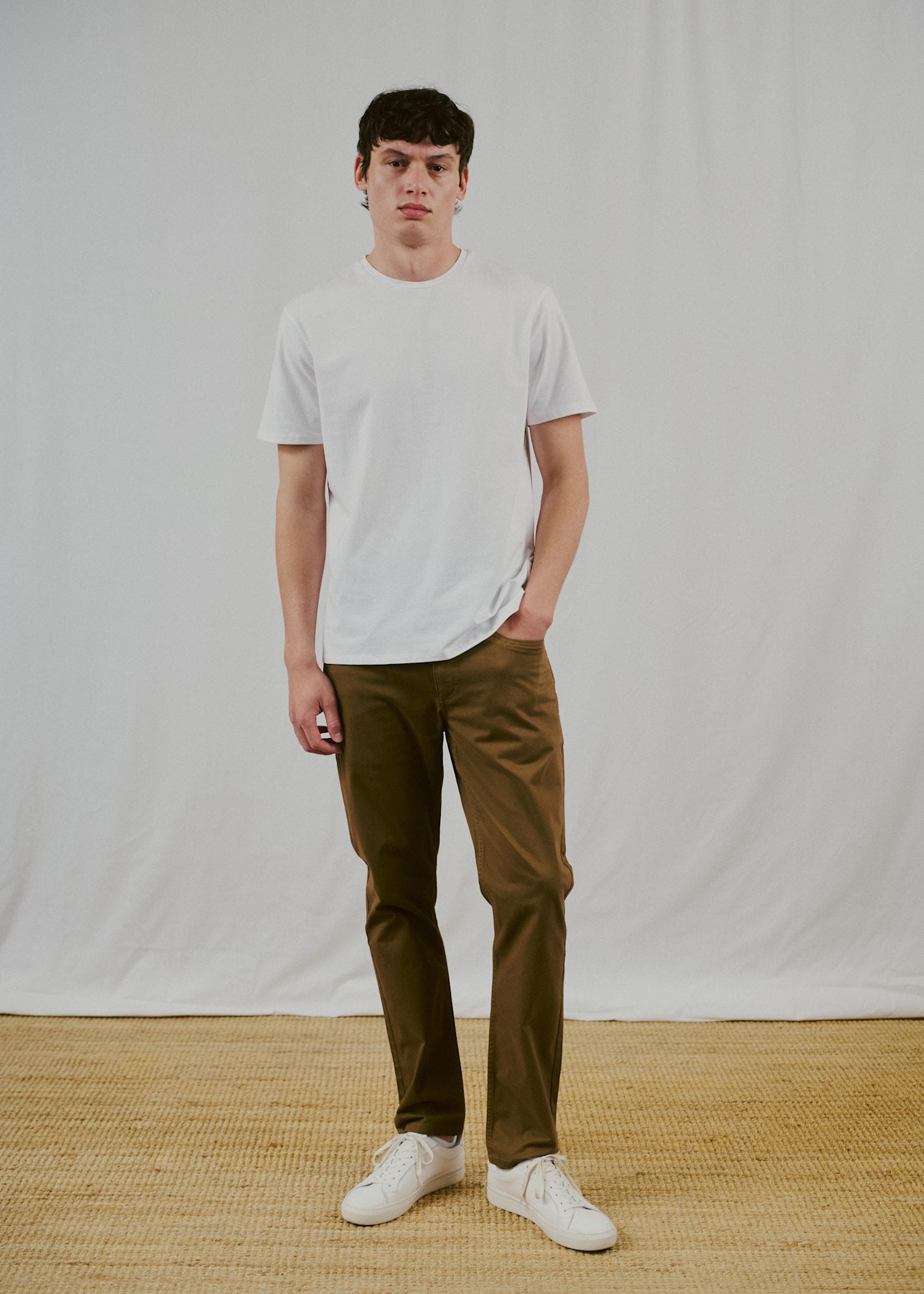 BS Antiqua Regular Fit T-Shirt - White