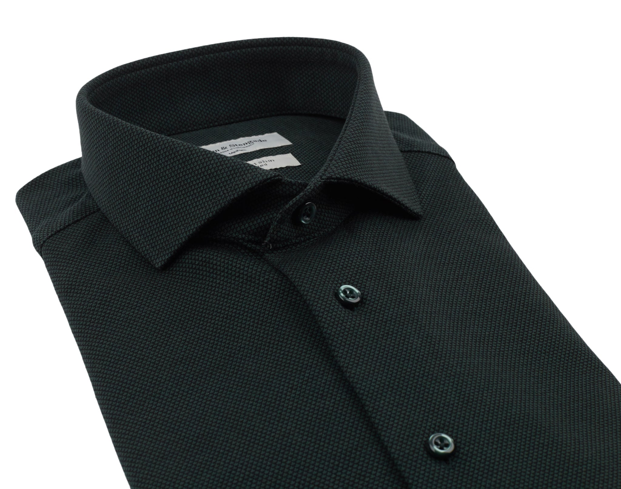 BS Alaphilippe Slim Fit Skjorte - Green