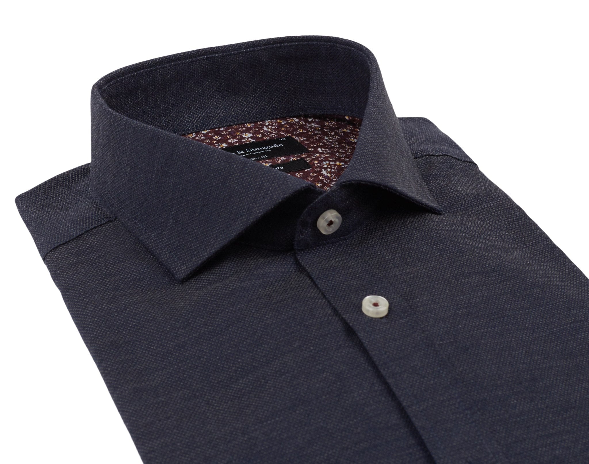 BS Ancelotti Modern Fit Skjorte - Thunder