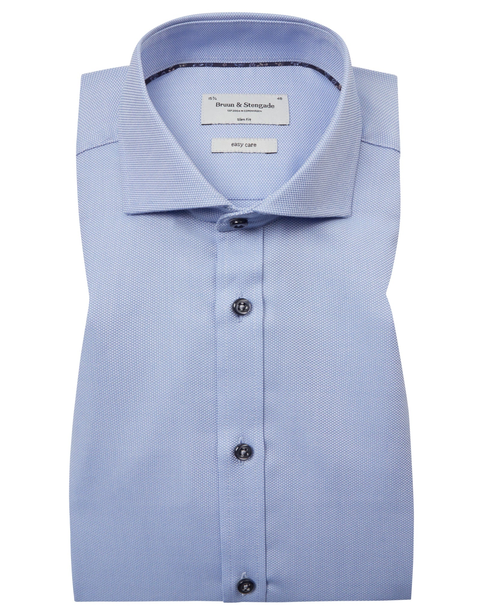 BS Antoine Slim Fit Skjorte - Blue