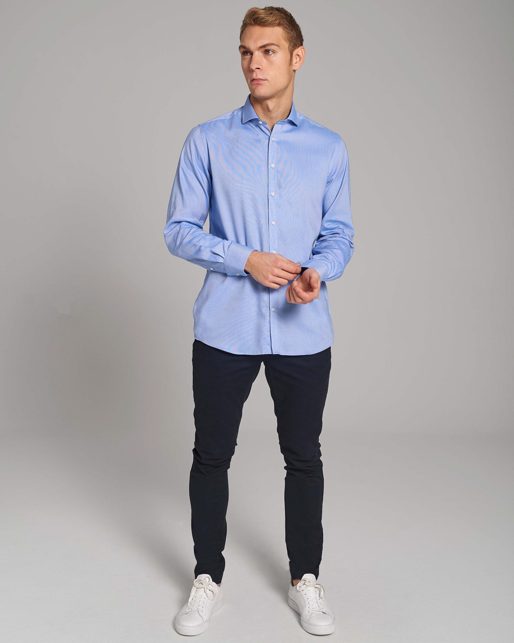 BS Ash Modern Fit Shirt - Blue