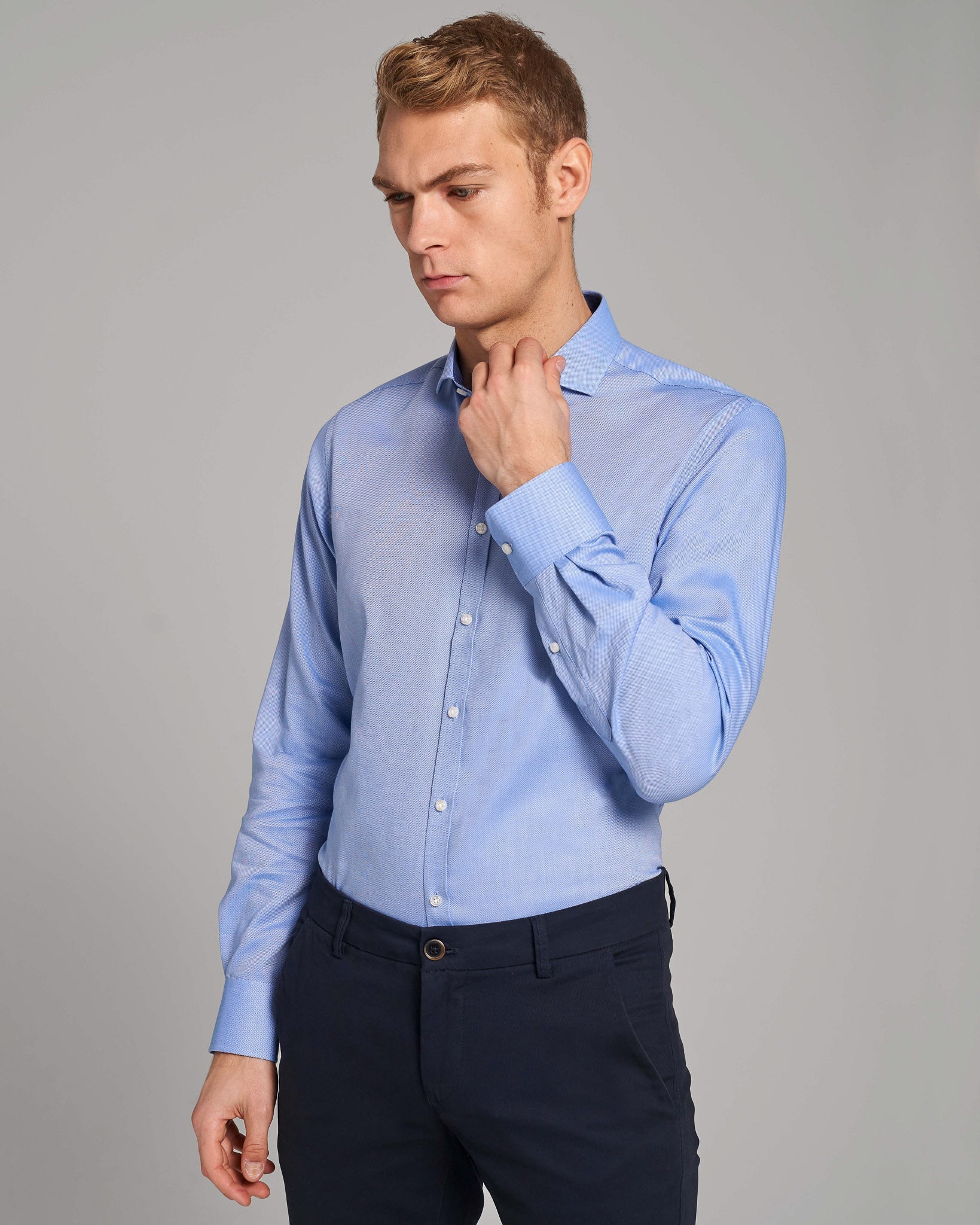 BS Ash Modern Fit Shirt - Blue