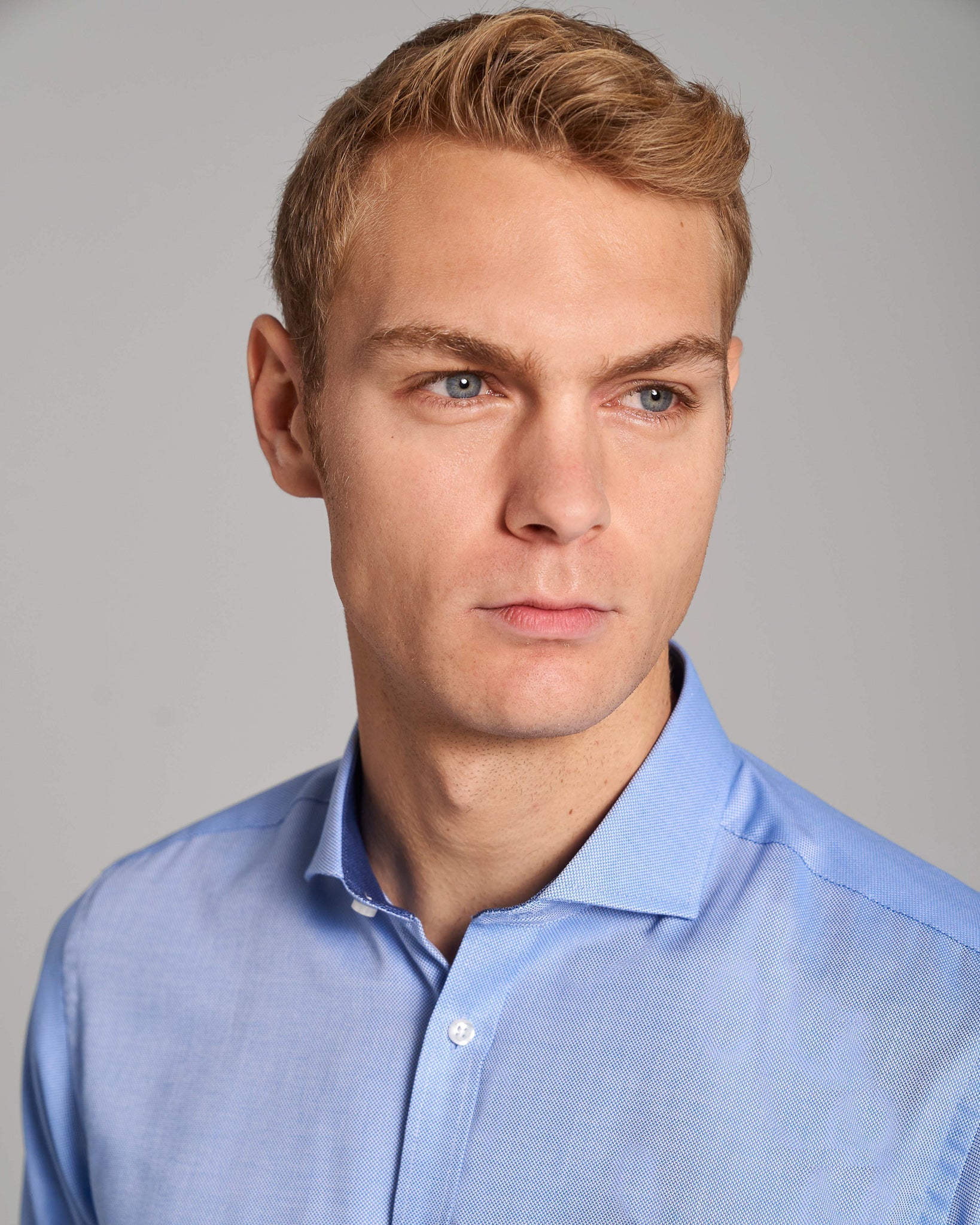 BS Ash Modern Fit Shirt - Blue