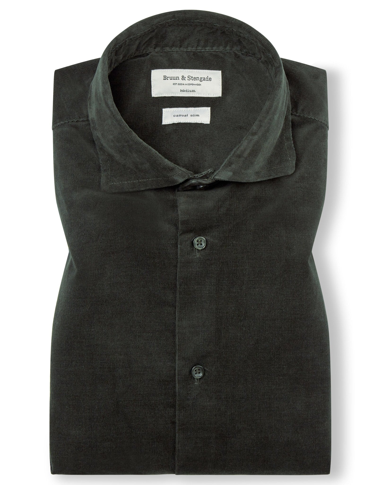 BS Assan Casual Slim Fit Skjorte - Green