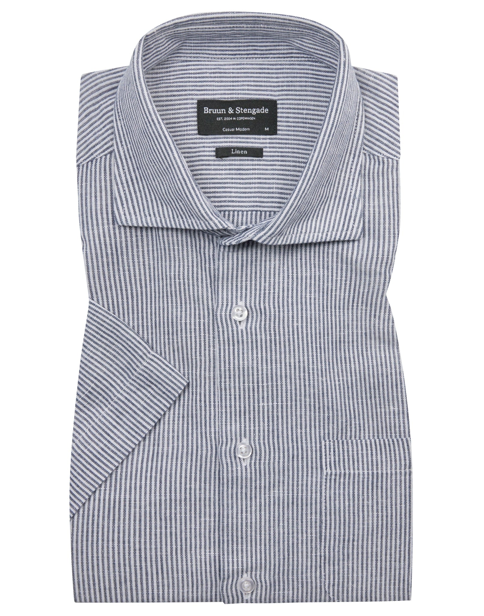 BS Lewis Casual Modern Fit Skjorte - Blue/White