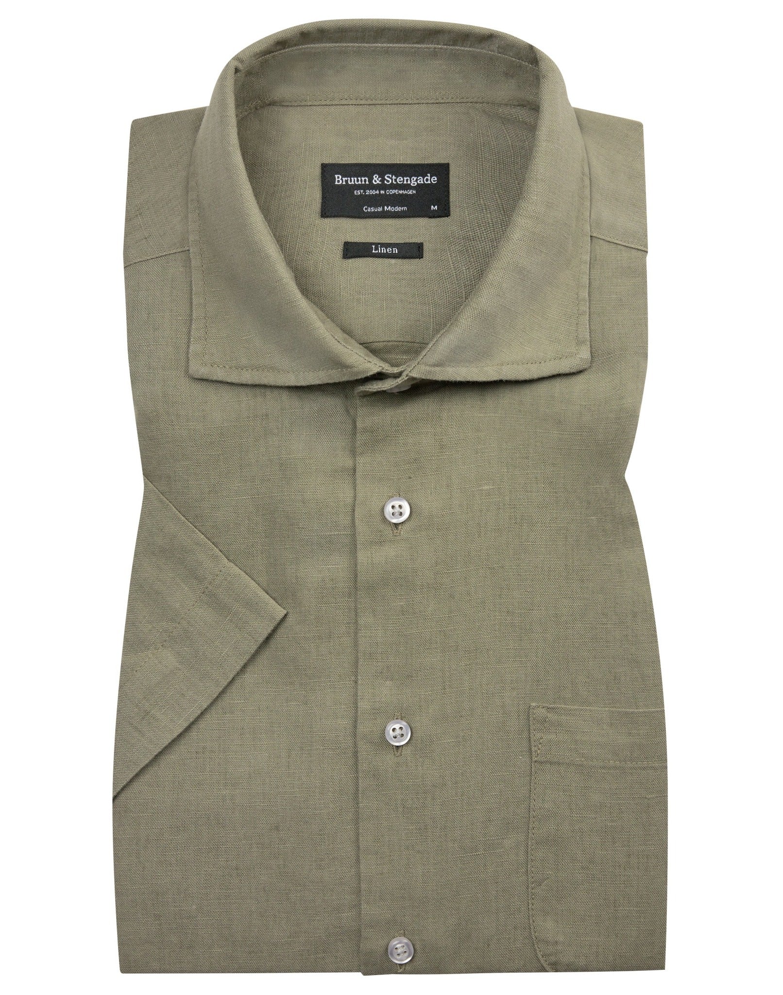 BS Max Casual Modern Fit Skjorte - Army
