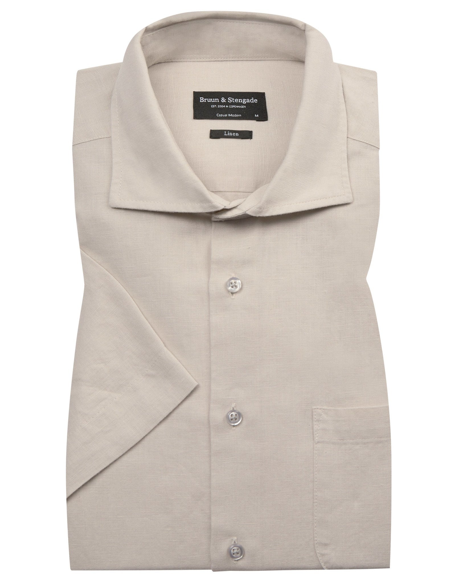 BS Max Casual Modern Fit Skjorte - Sand