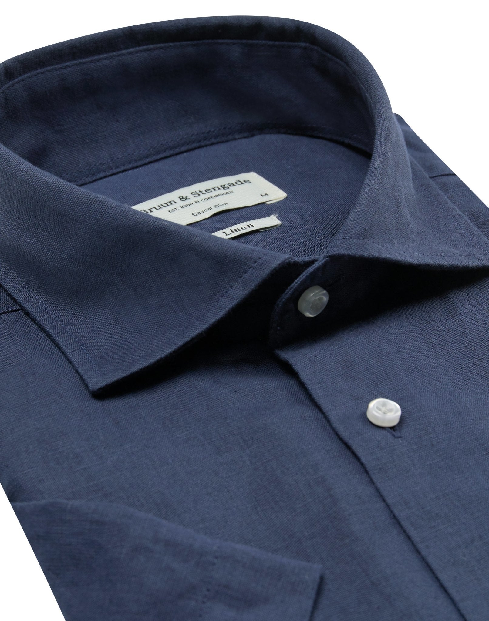 BS Verstappen Casual Slim Fit Skjorte - Navy
