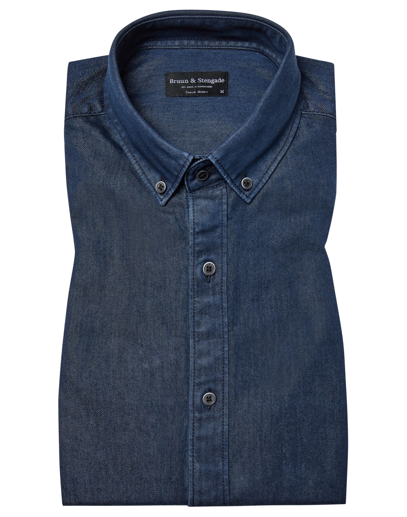 BS Sola casual modern fit Skjorte - Indigo