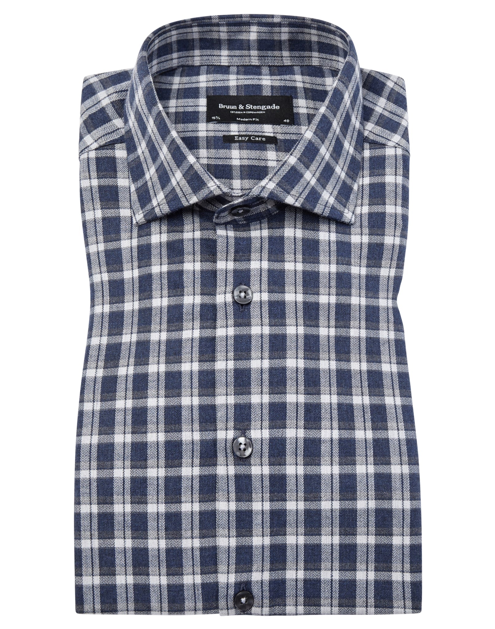 BS Emerson modern fit Skjorte - Blue