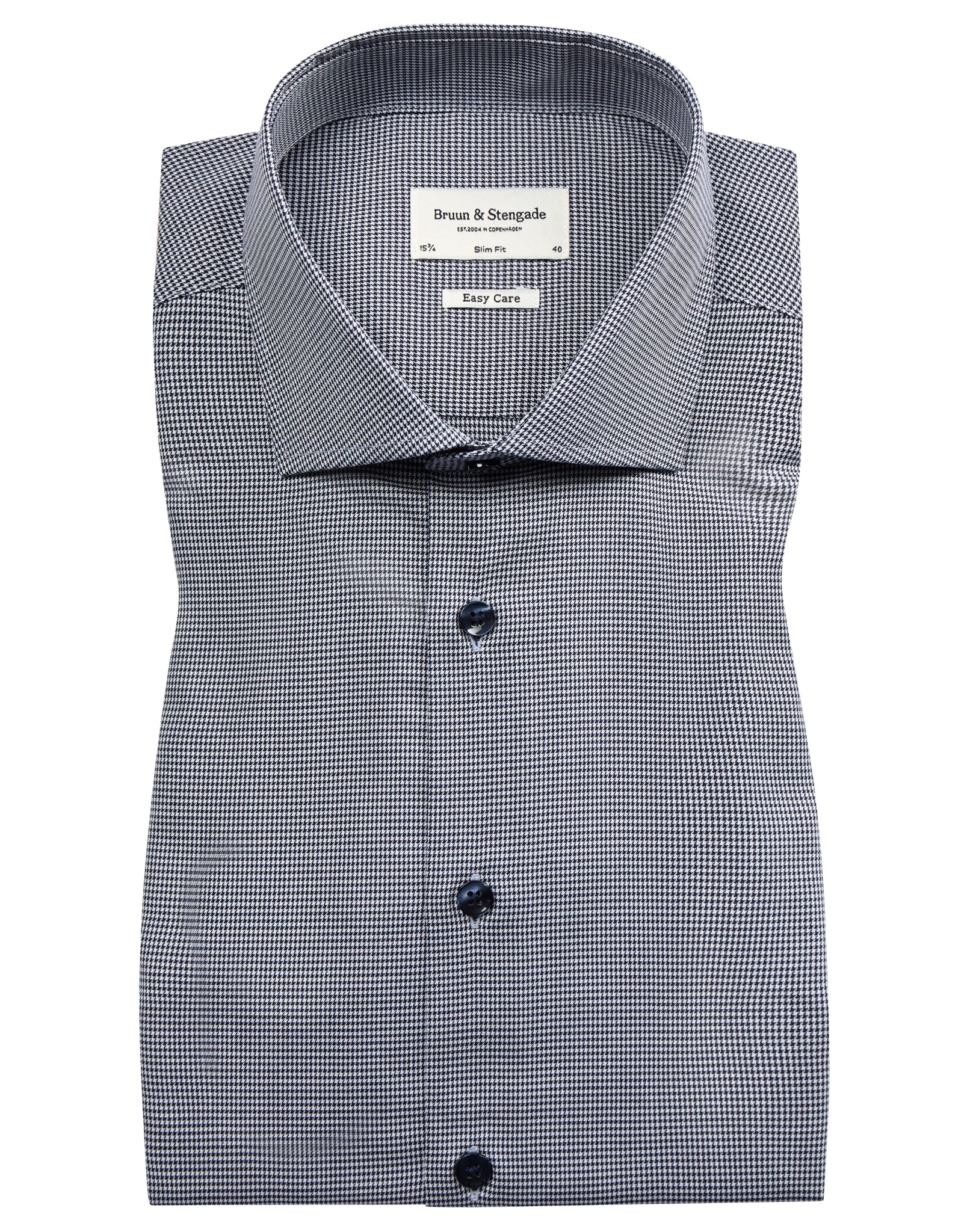 BS Omar slim fit shirt - Dark Blue