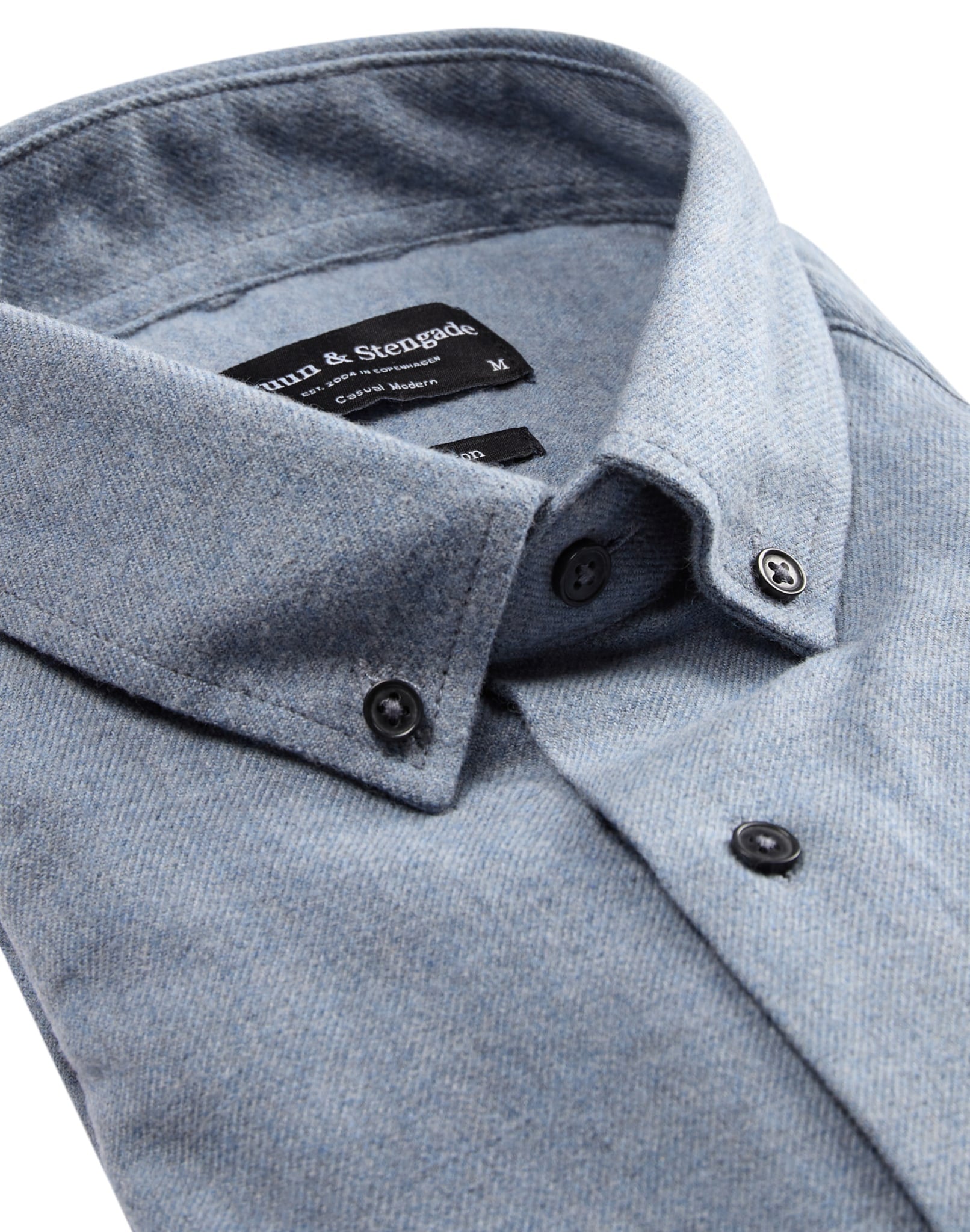 BS Oslo casual modern fit Skjorte - Light Blue