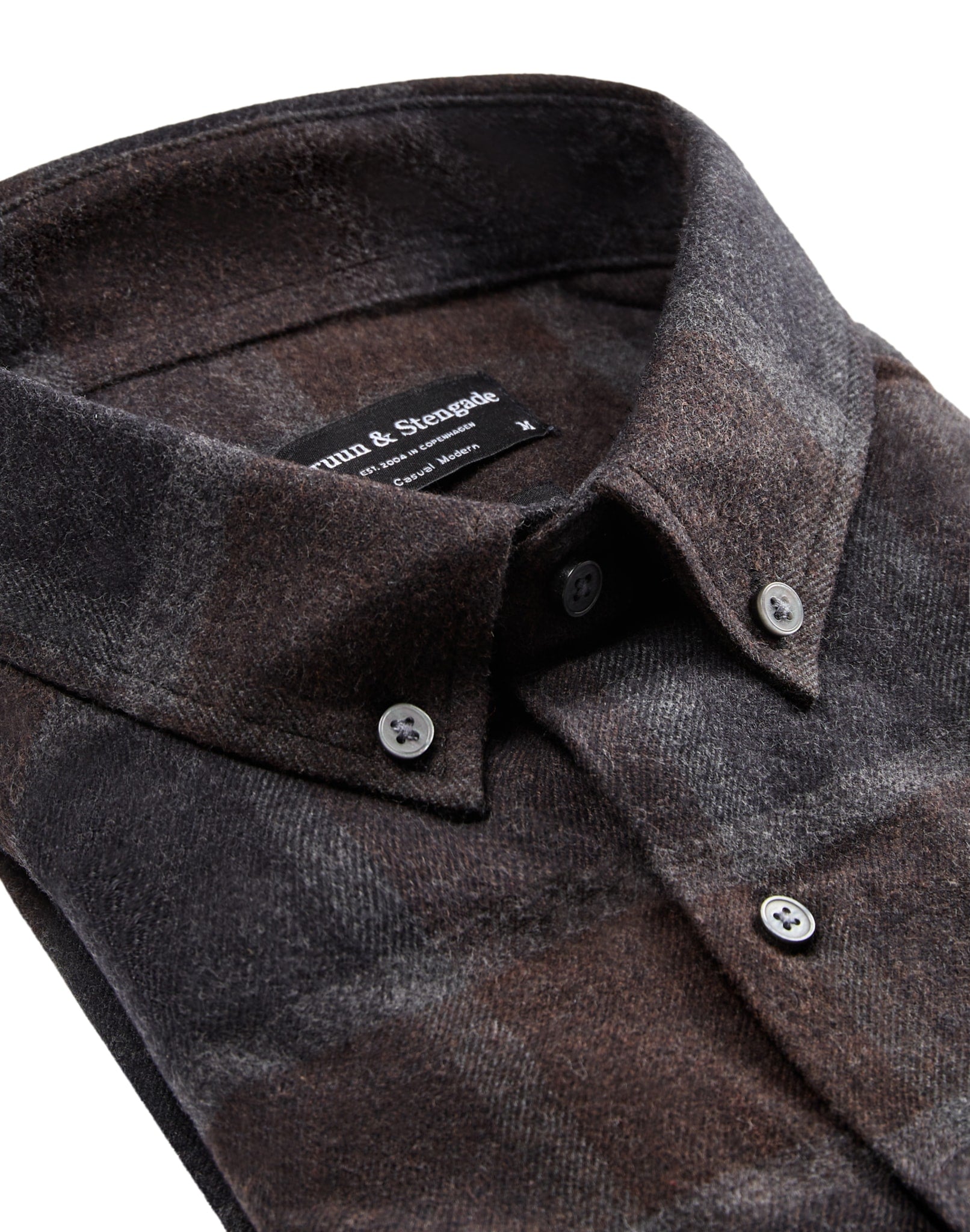 BS Stavanger casual modern fit Skjorte - Charcoal