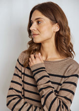 BS Ophelia Regular Fit Knitwear - Brown/Black