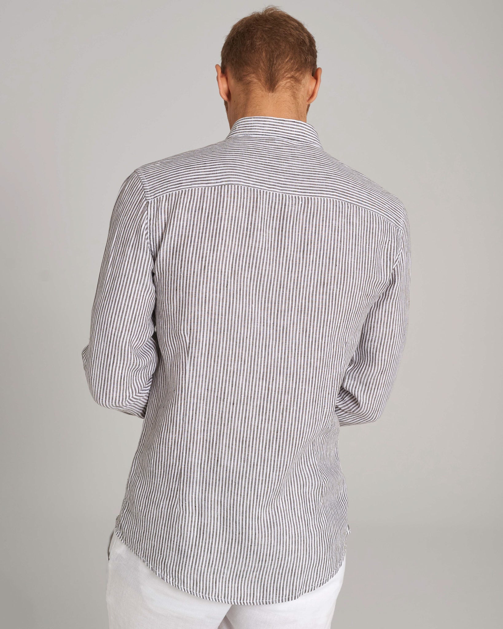 BS Valtteri Casual Modern Fit Shirt - Army/White