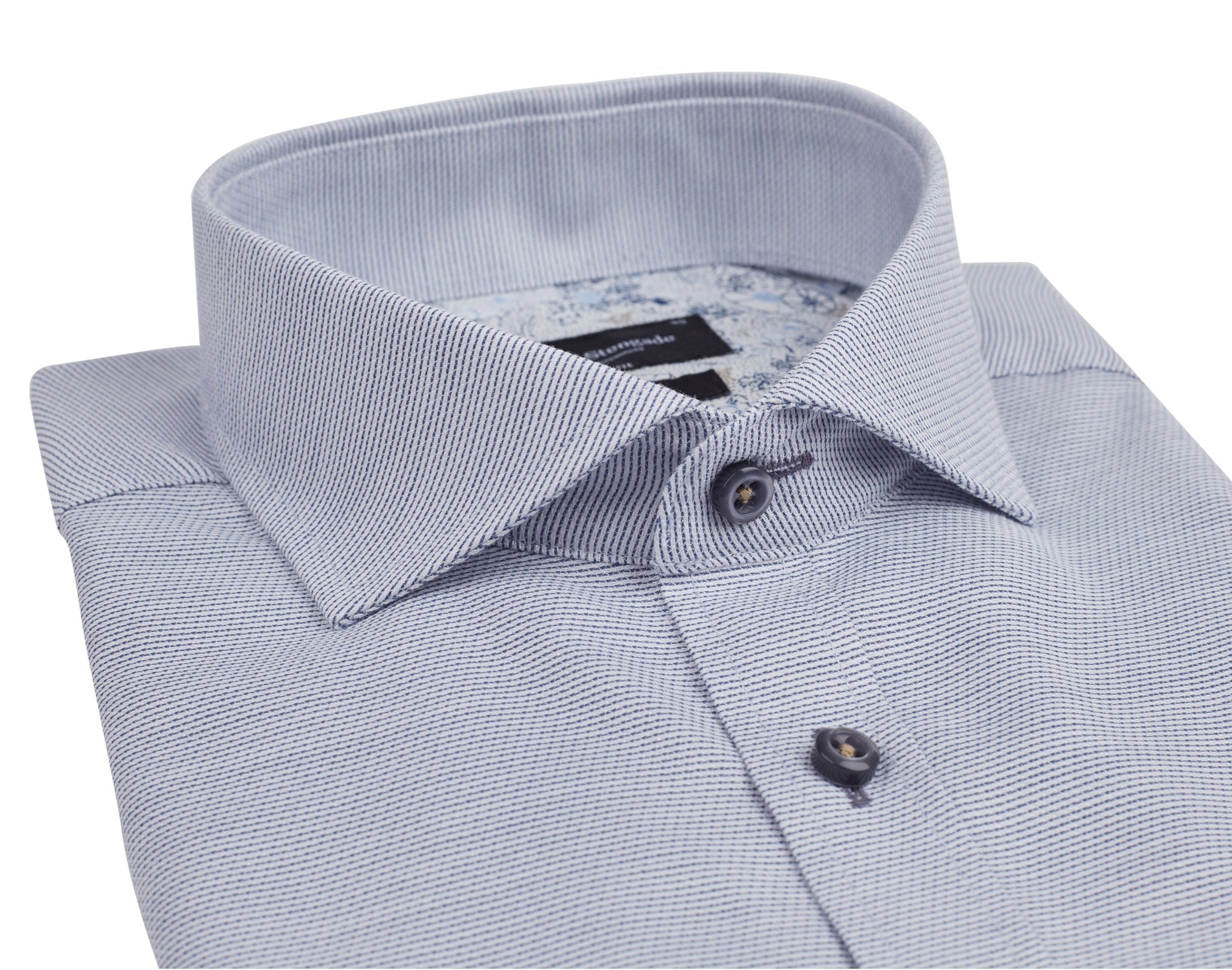 BS Depay Modern Fit Skjorte - Blue