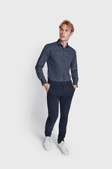 BS Jax Slim Fit Shirt - Navy