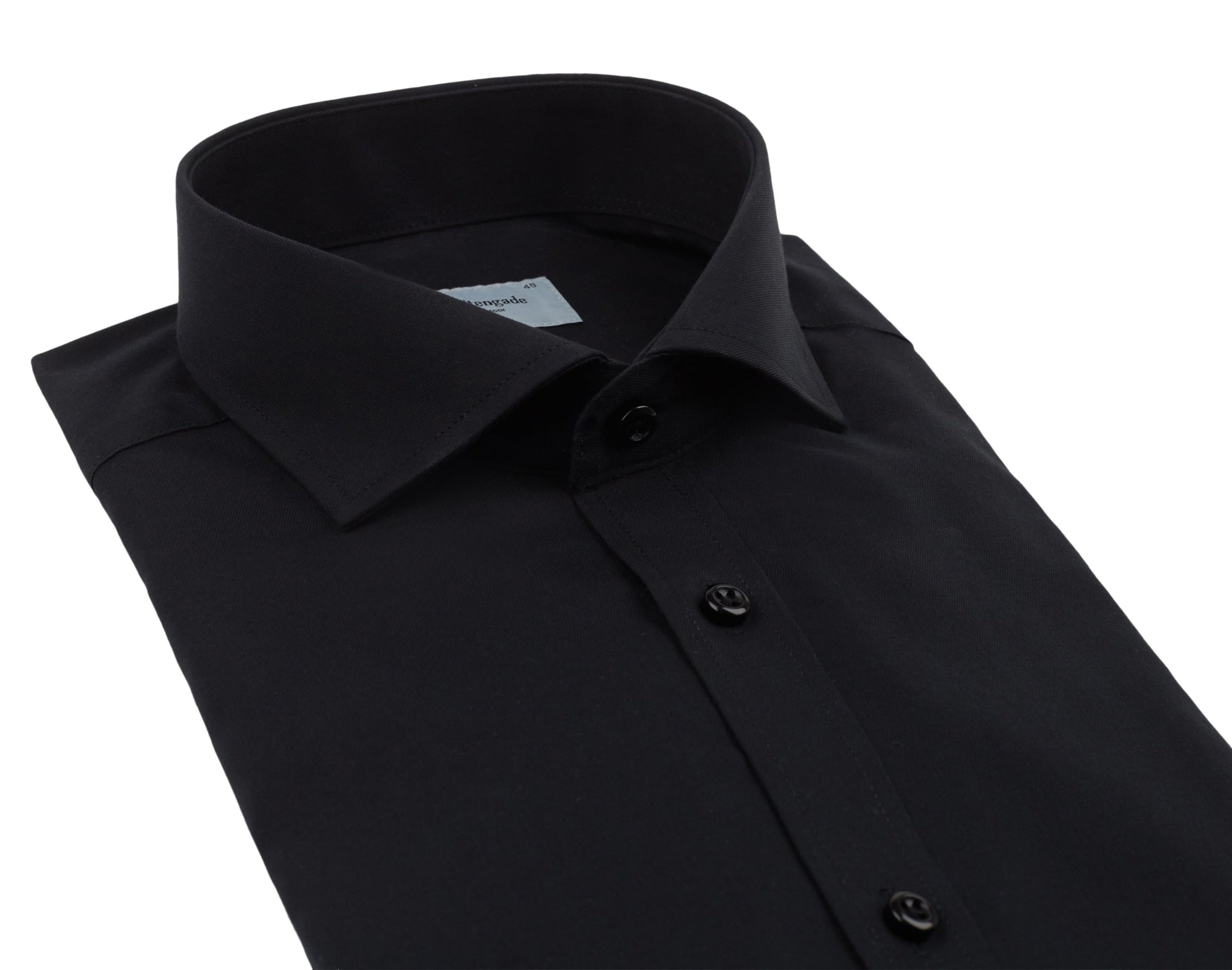 BS Jeff Super Slim Fit Skjorte - Black