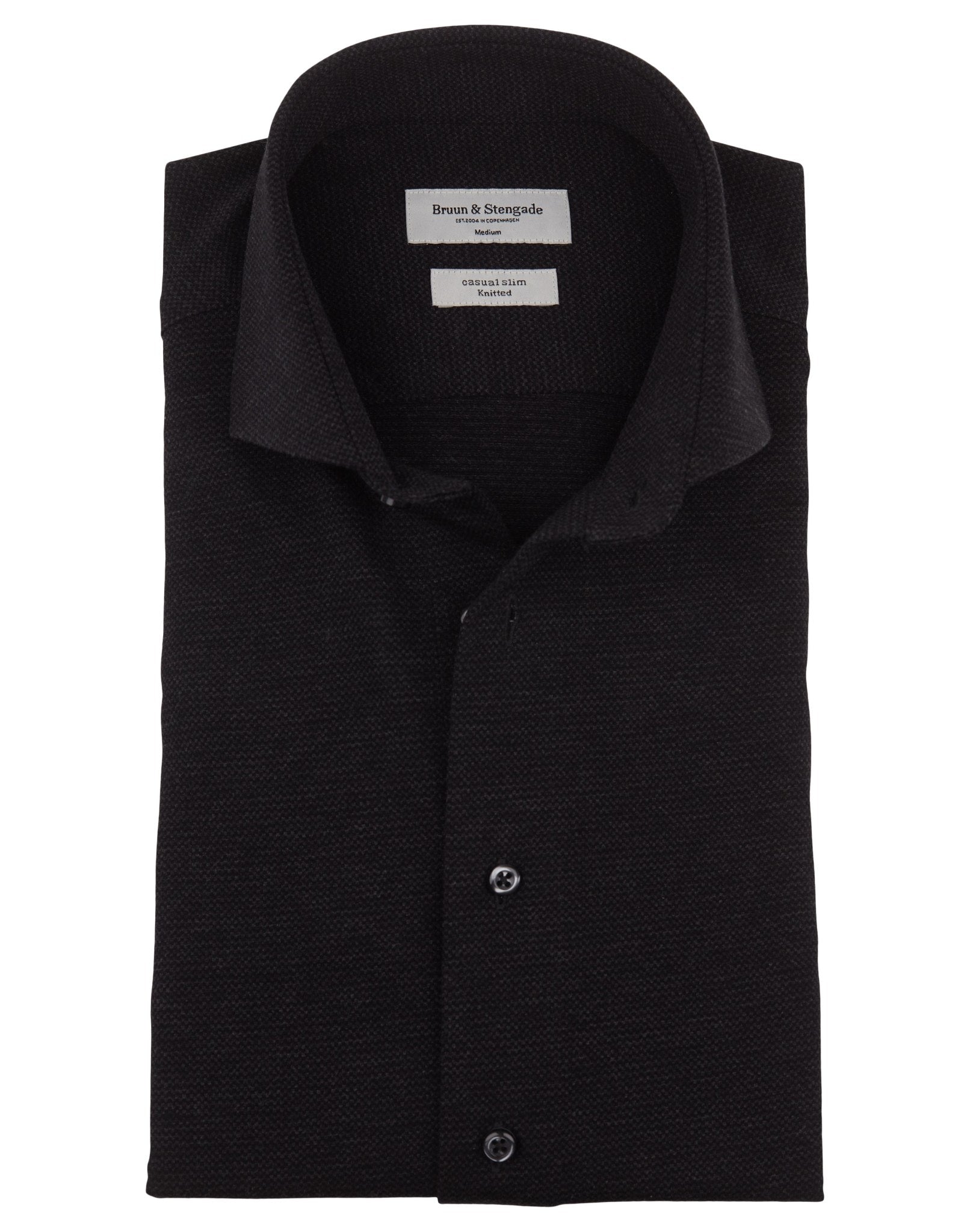 BS Kruijswijk Slim Fit Skjorte - Charcoal