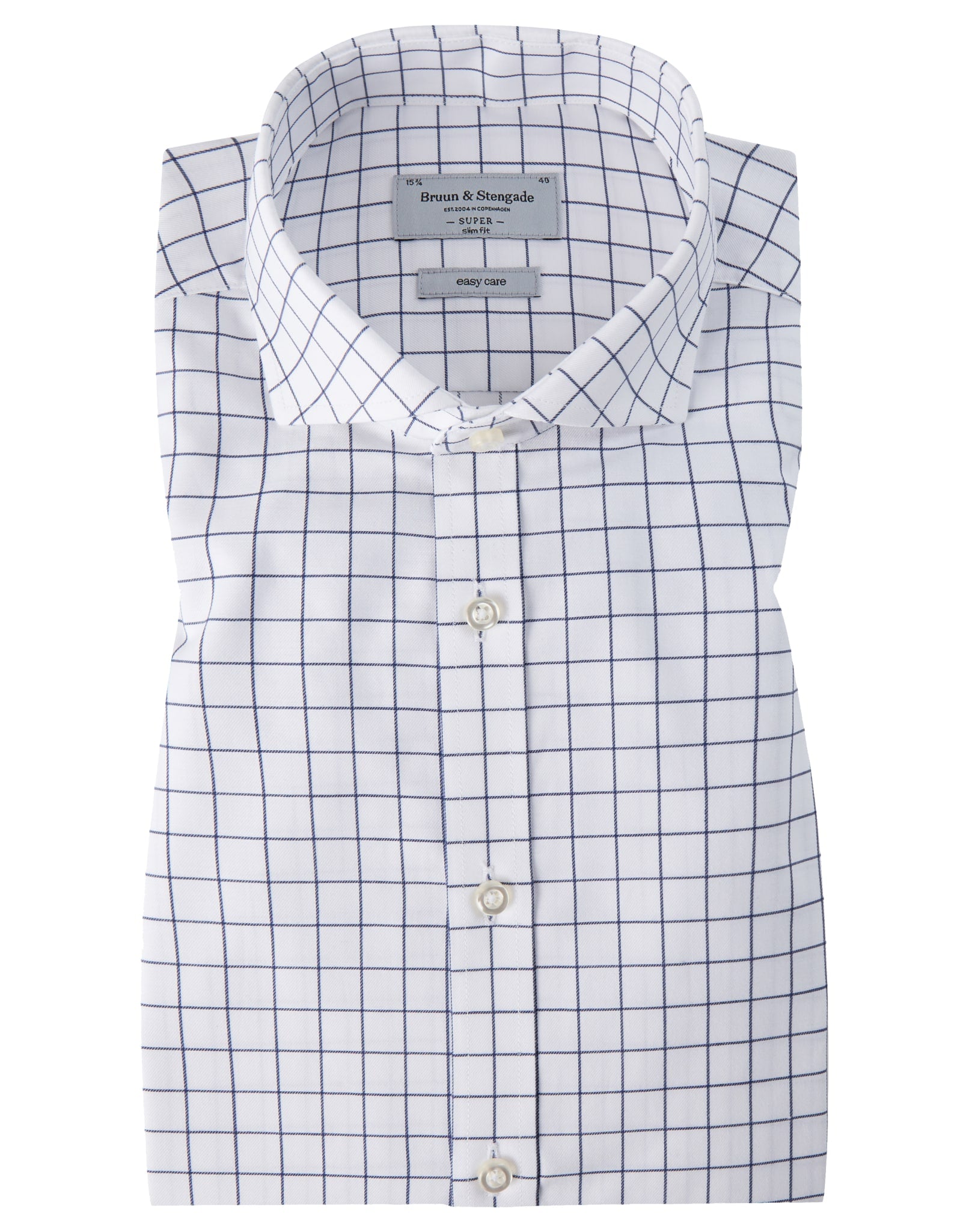 BS Kyco Super Slim Fit Skjorte - White