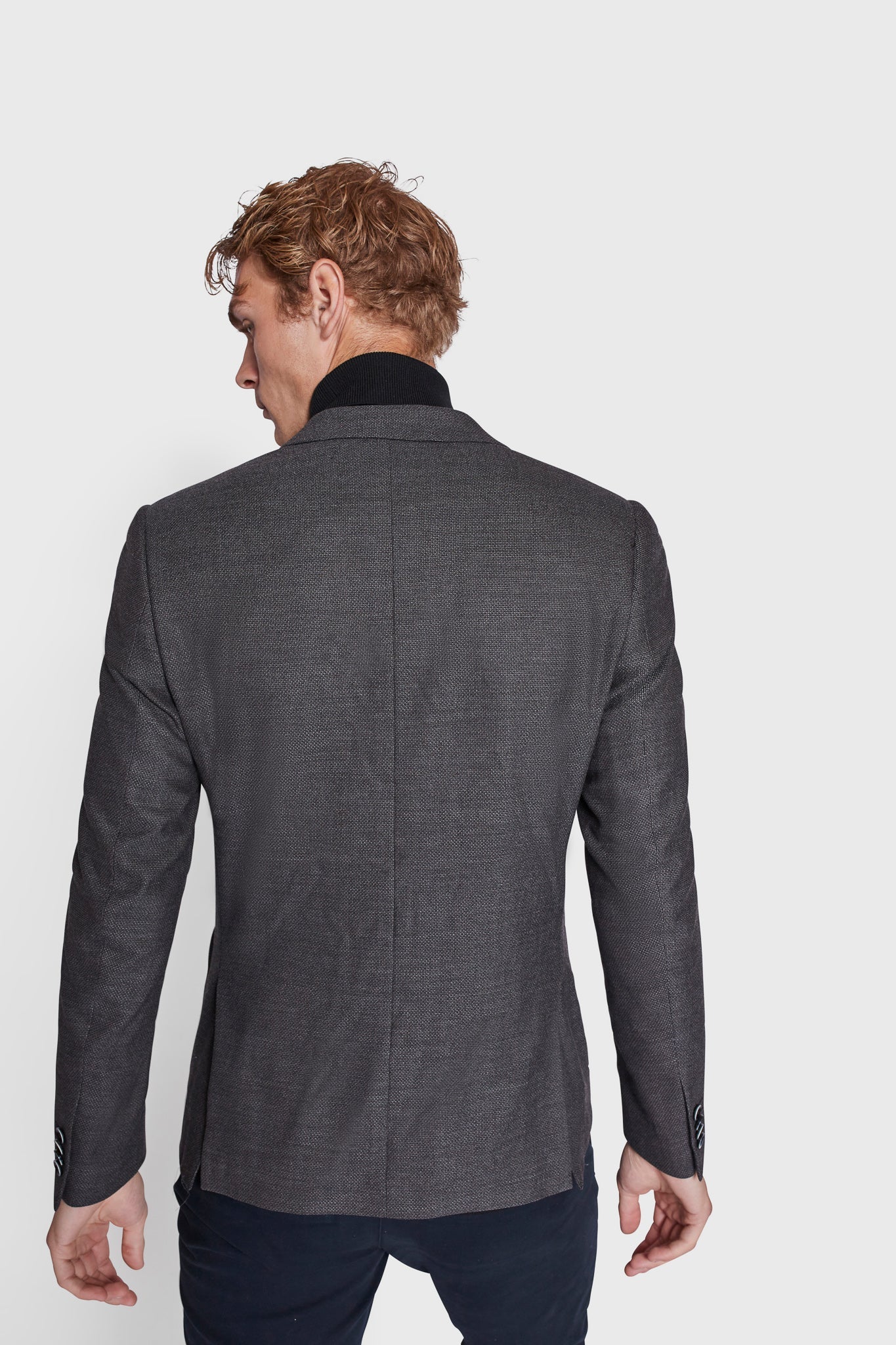 BS James Slim Fit Blazer - Grey
