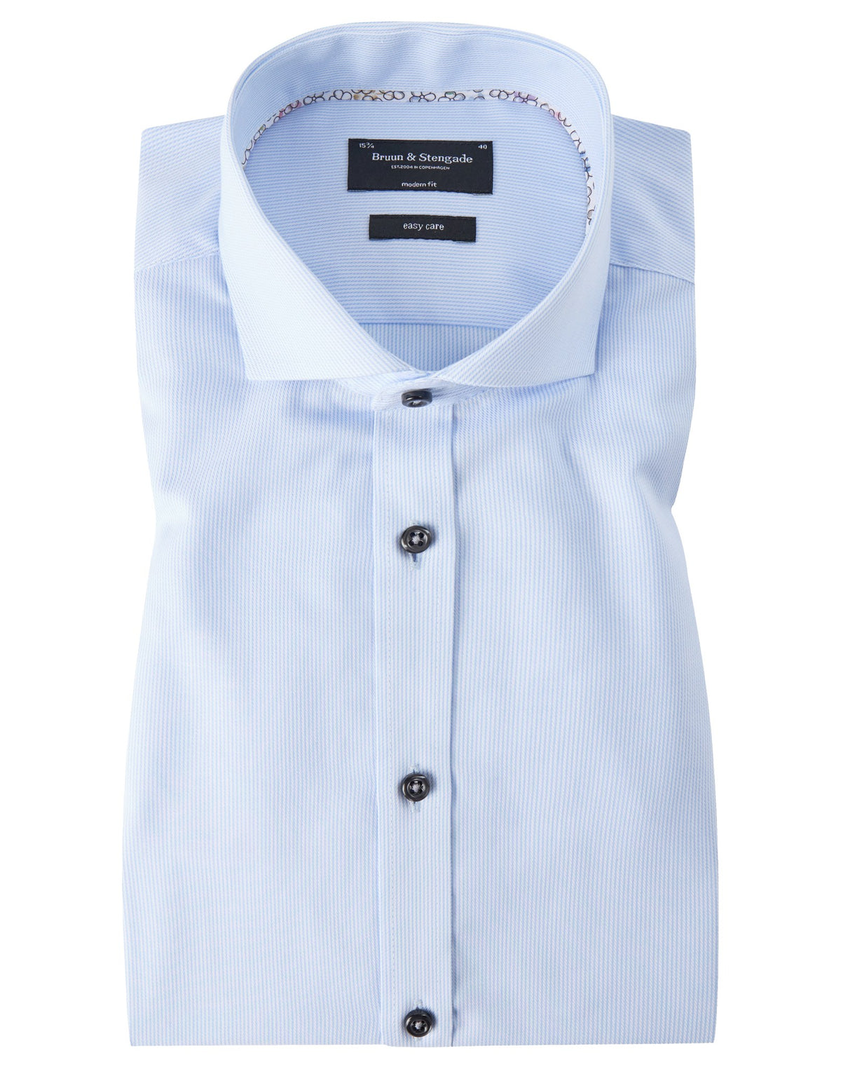 BS Lewin Modern Fit Shirt Light Blue - Light Blue