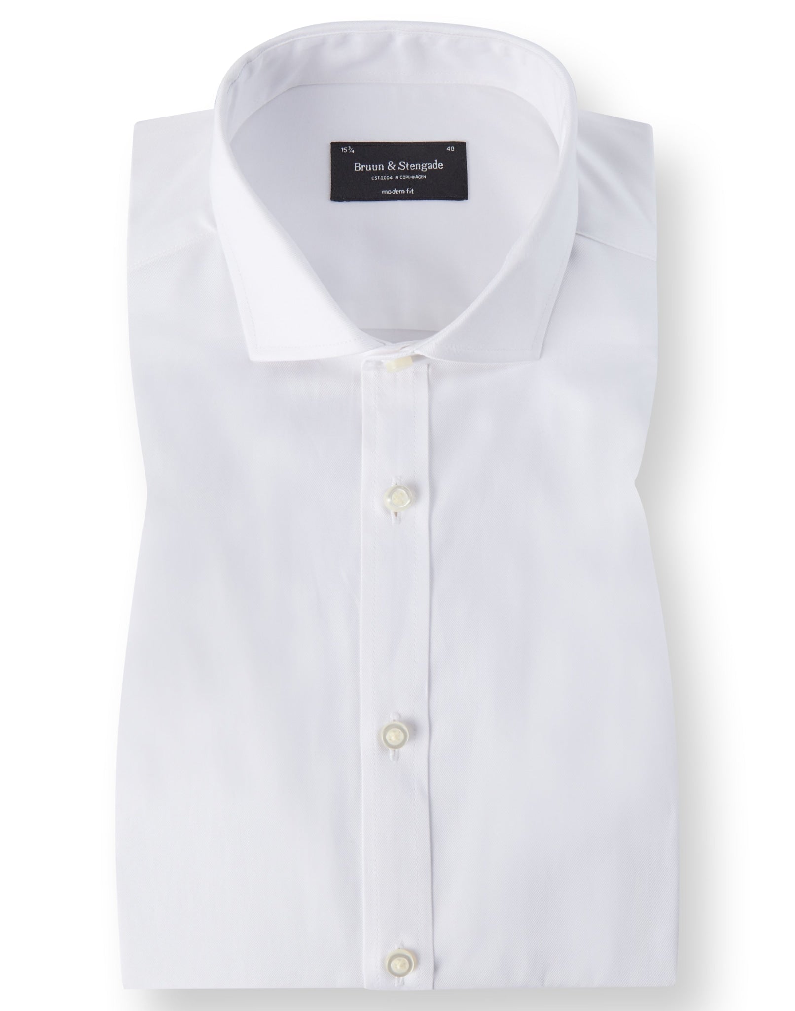 BS Mahogany Modern Fit Shirt - White