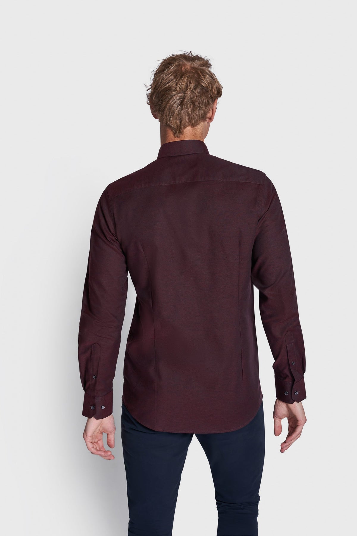 BS Maquire Modern Fit Skjorte - Bordeaux