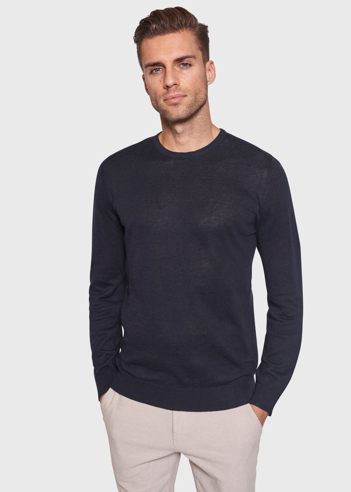 BS Mogensen Regular Fit Knitwear - Navy
