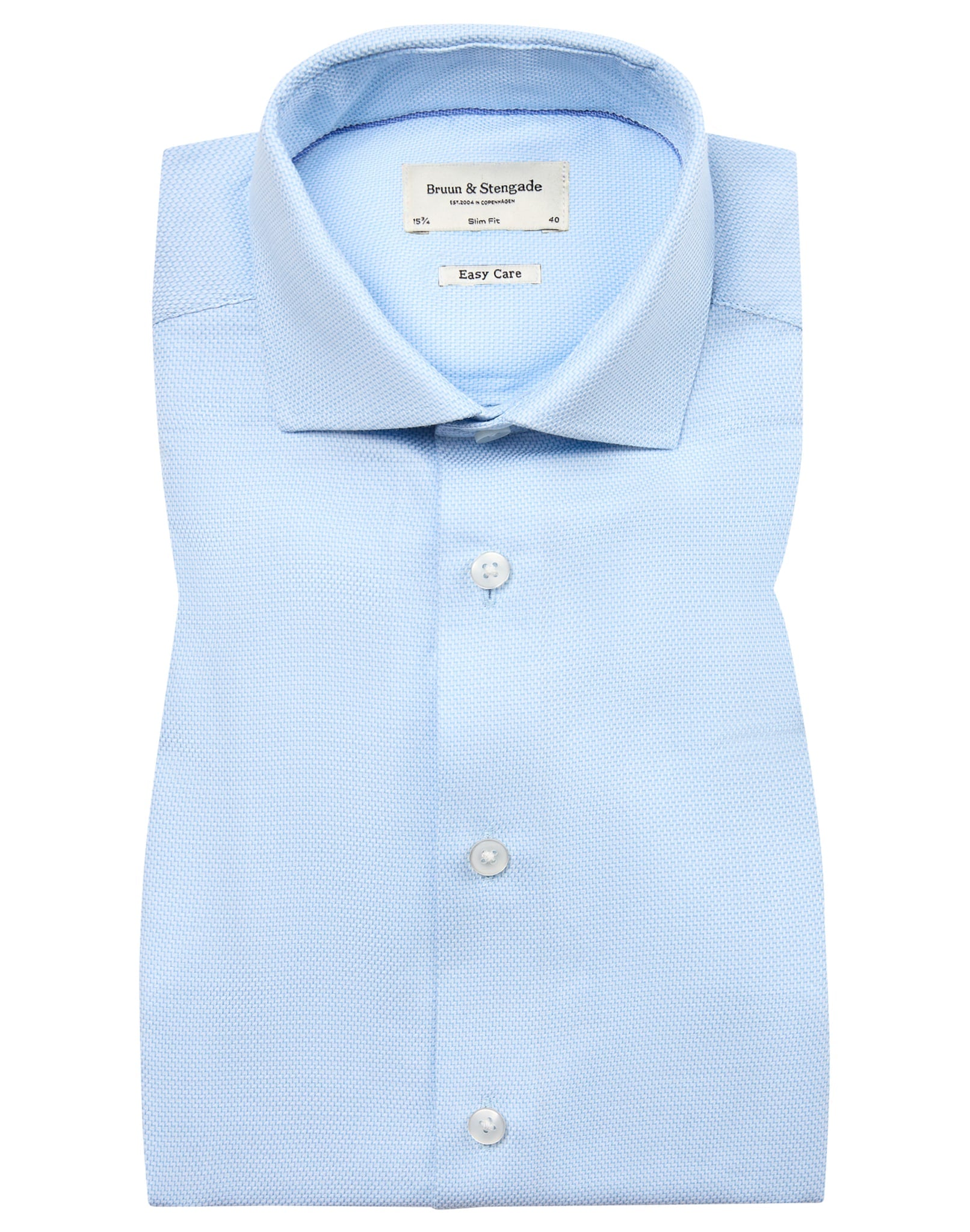BS Sweeney Slim Fit Shirt - Light Blue