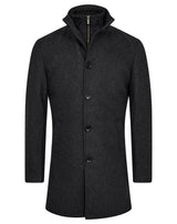 BS Ontario Slim Fit Coat - Dark Grey
