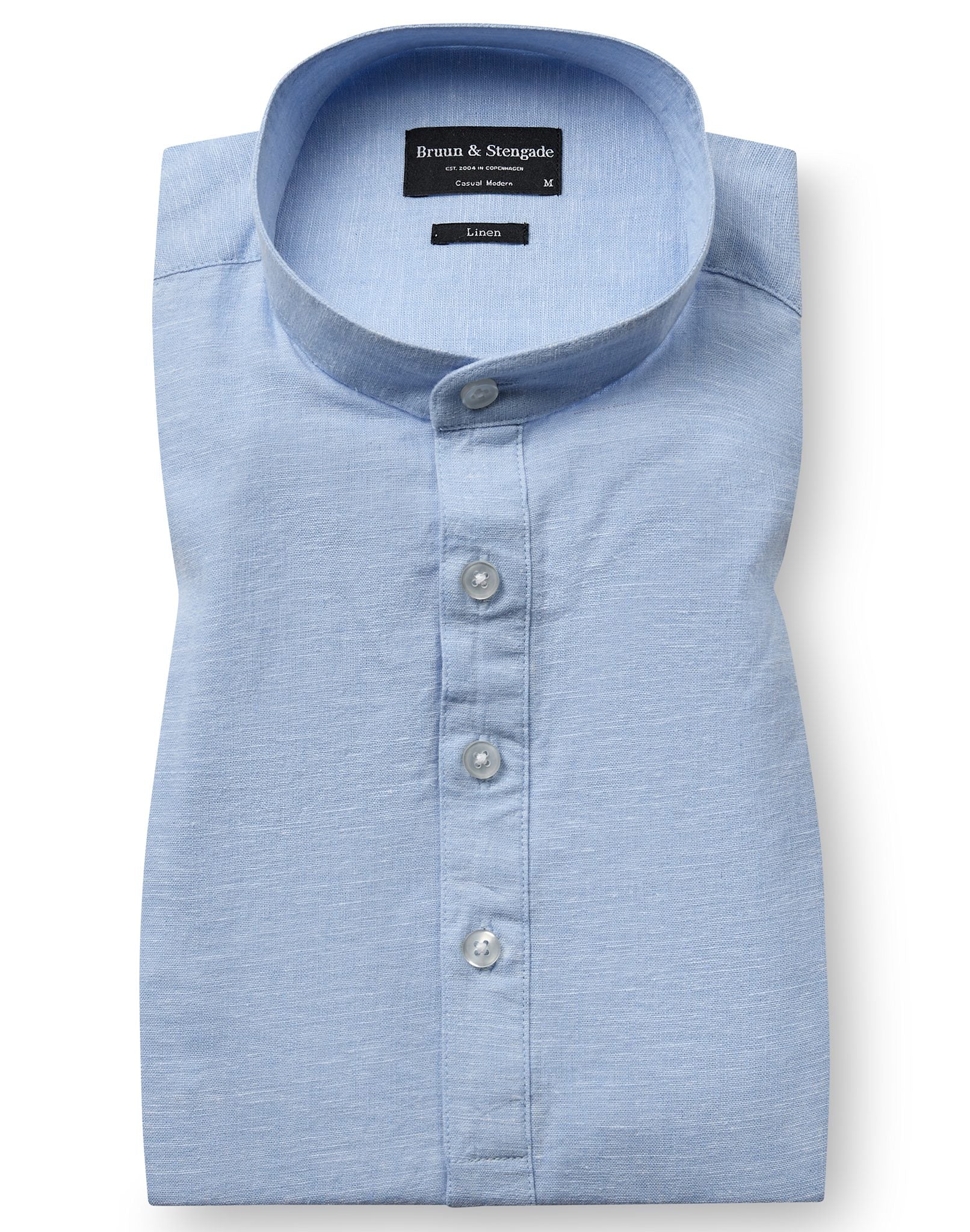 BS Crawford Casual Modern Fit Shirt - Light Blue