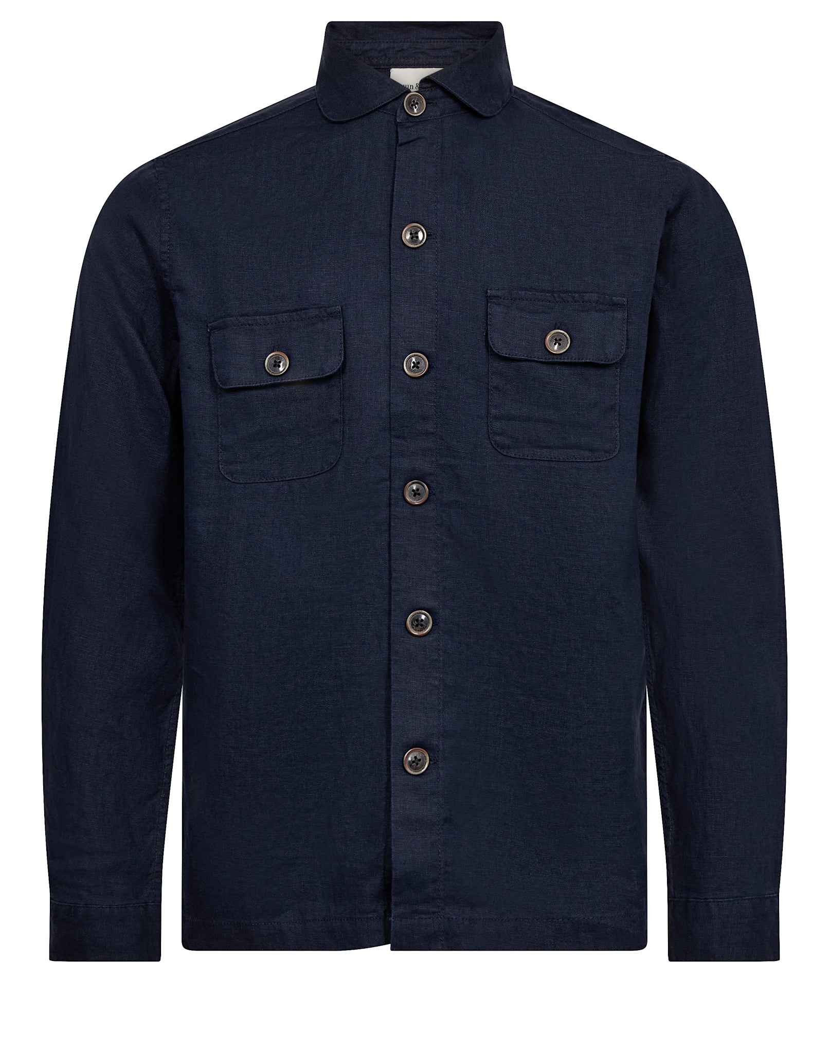 BS Davide Regular Fit Overshirt - Navy
